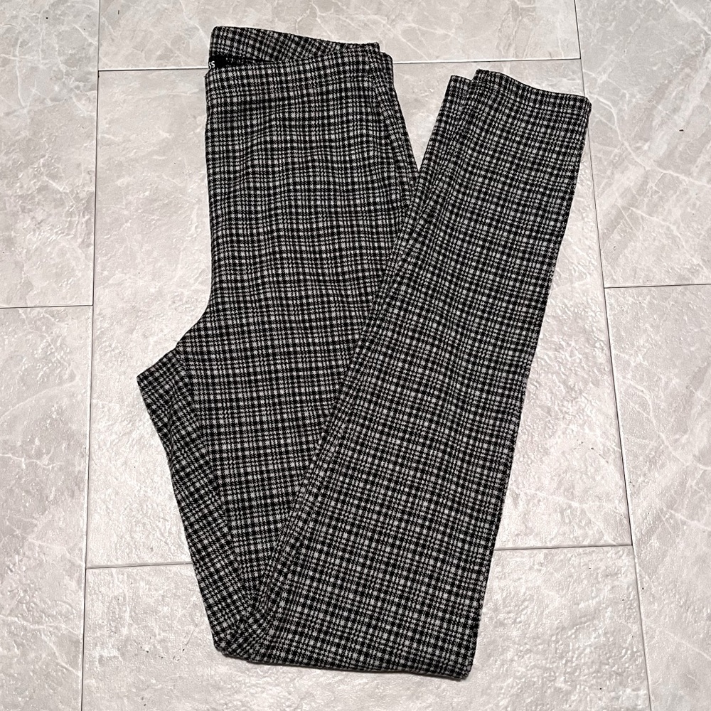 Express microplaid leggings/pants